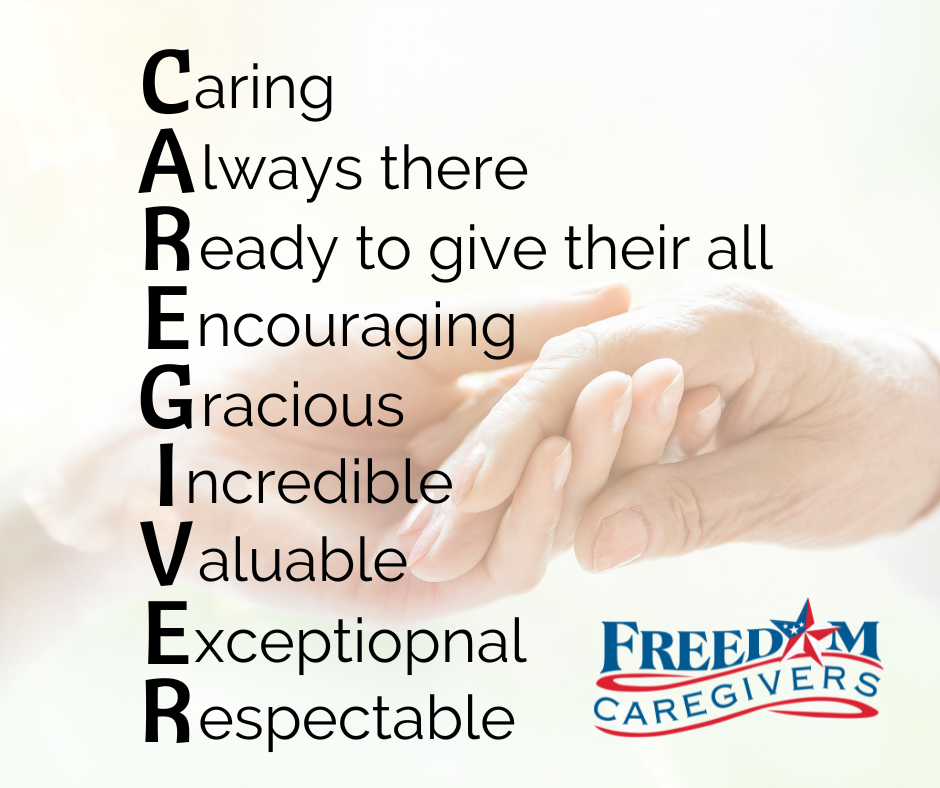 The Role Of The Caregiver | Freedom Caregivers